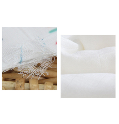 Αναπνεύσιμα έξι στρώματα Crepe το ύφασμα 40SX40S Swaddle γάζας υφάσματος γάζας