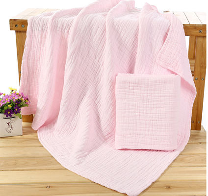 ύφασμα γάζας μπαμπού μωρών 58 ίντσας από τα νεογέννητα καλύμματα Swaddle ναυπηγείων