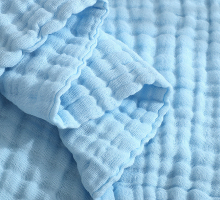 Άσπρο Muslin γενικό 180GSM 195GSM βαμβακιού Multilayers άνετο