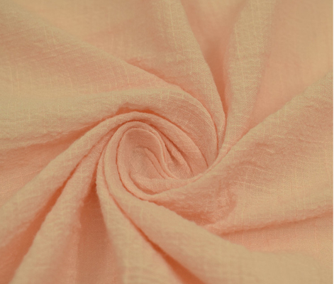 Περιβαλλοντικό Muslin 110GSM γενικό ύφασμα γάζας υφάσματος πορτοκαλί