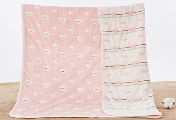 Jacquard βαμβακιού της δεκαετίας του '30 οργανικό Jacquard υφάσματος 160gsm υλικό γάζας
