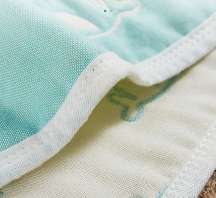 Crepe η κτενισμένη Jacquard βαμβακιού υλική άνετη ισχυρή απορρόφηση νερού