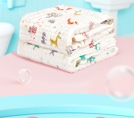 Έξι Crinkle βαμβακιού γάζας υφάσματος 250GSM μαζικού στρώματα υφάσματος γάζας