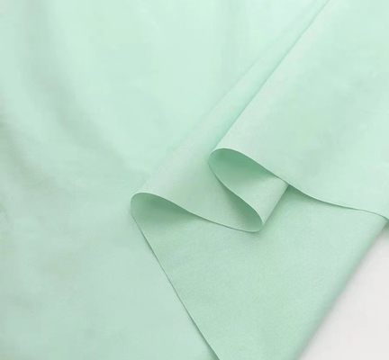 57» διάρκεια εσωρούχων παλτών υφάσματος 2% Spandex 40sX40s 185GSM πουκάμισων βαμβακιού πλάτους ελαστική