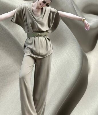 Επαναγεννημένες ίνες κυτταρίνης 100% Cupro 113gsm υφαντικό Cupro Vs Viscose