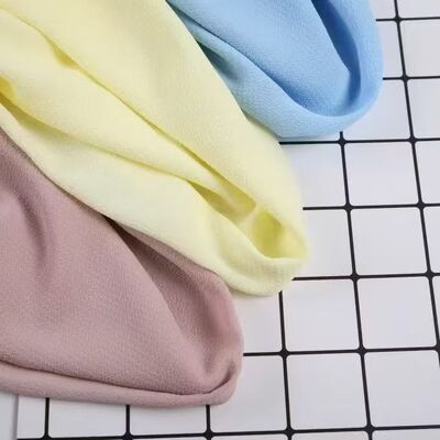 75GSM ύφασμα σιφόν Soft Touch Chiffon Fashion Dress Fabric Ελαφρύ ύφασμα σιφόν