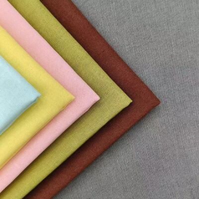 70% Cotton 20% Polyester 10% Linen Blend Fabric 145gsm – High Wrinkle Resistance for Lightweight Comfort