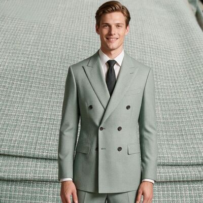 240gm TR Υφάσματα με λεπτή ελεγχόμενη μοτίβα - 85% Polyester 11% Rayon 4% Spandex Uniform Fabric